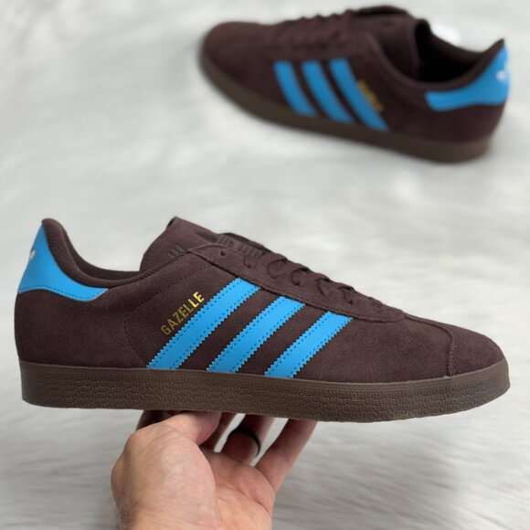 adidas Other - Adidas Gazelle Shadow Brown Sky Rush Mens JH5392 NEW Multi Sz